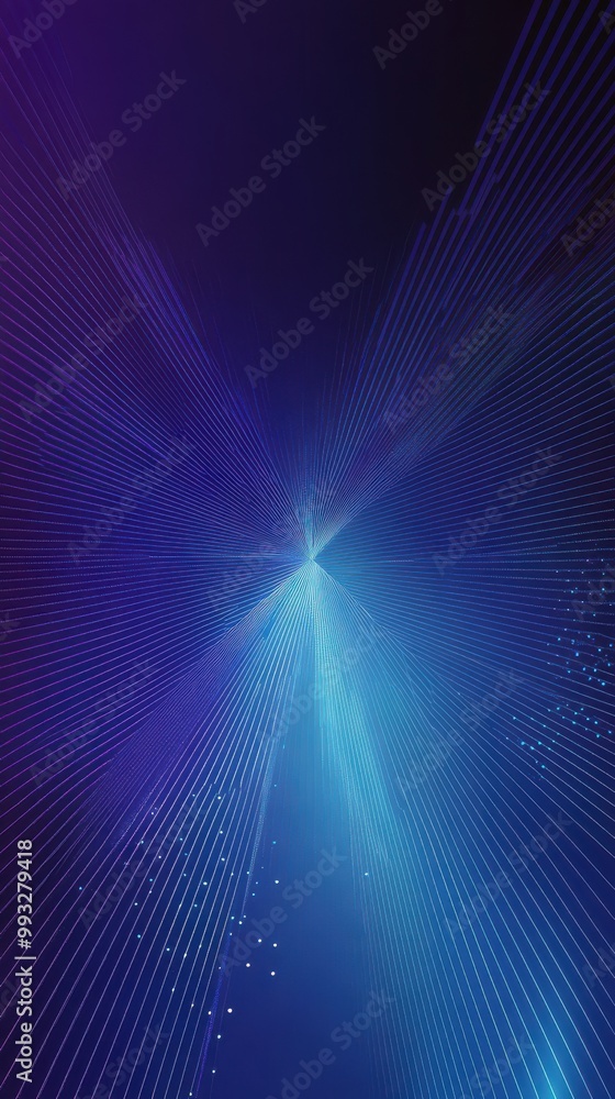 Blue Gradient Vector with Geometric Pattern Blue Gradient Vector with Geometric Pattern