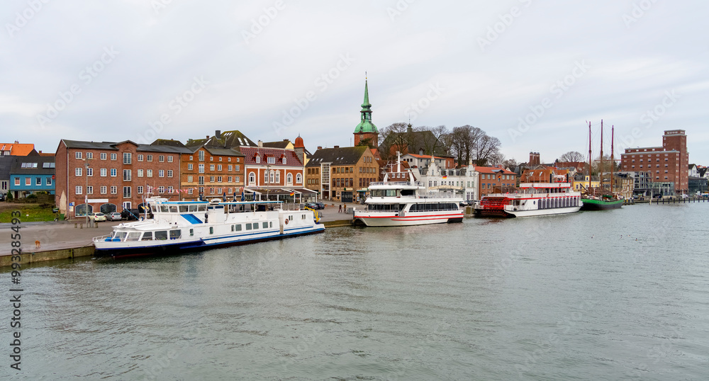 Fototapeta premium Kappeln in Northern Germany