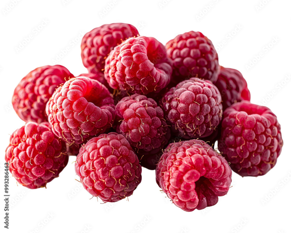Fresh Raspberries Isolated on transparent background Fresh Raspberries Isolated on transparent background