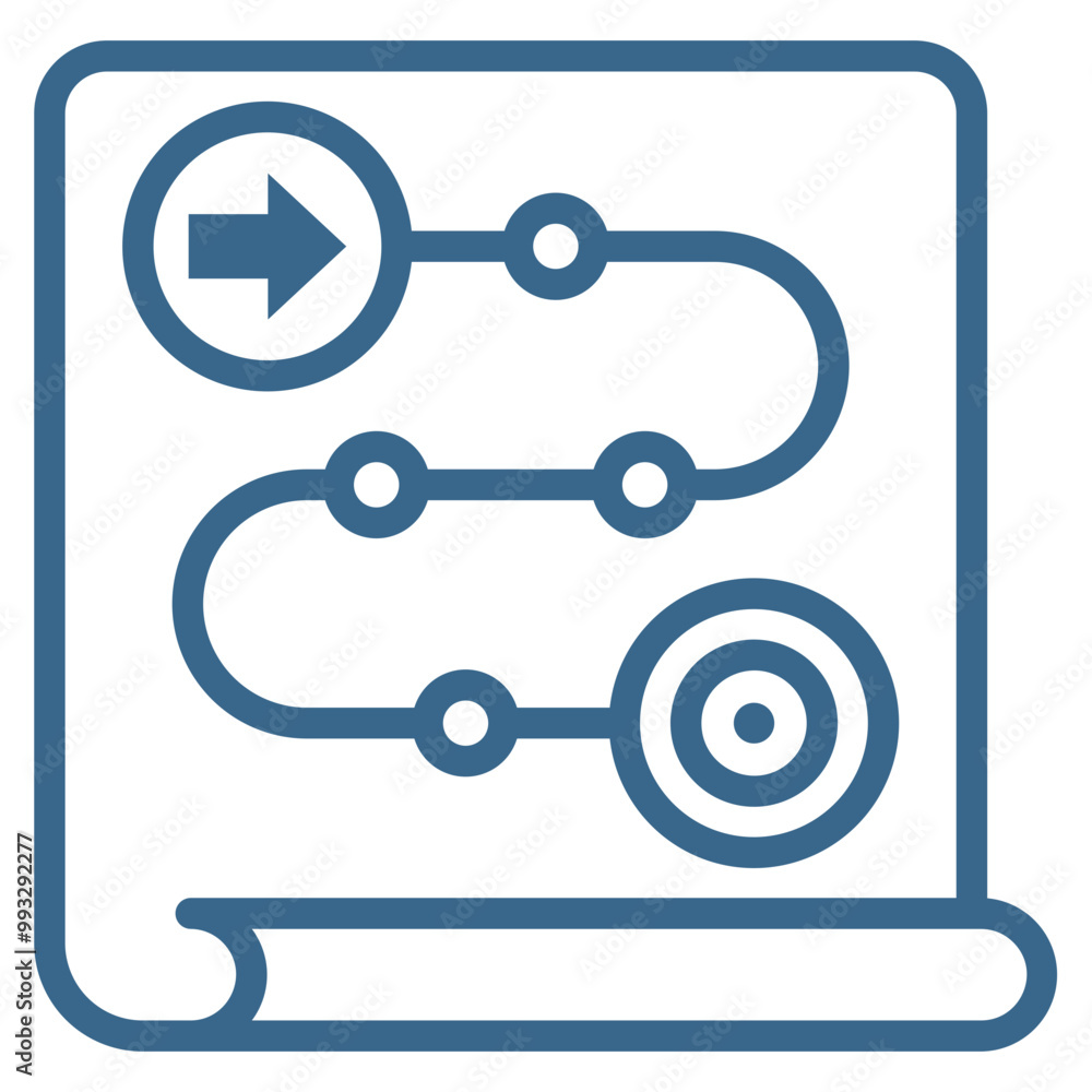 Project Roadmap Icon Element For Design Project Roadmap Icon Element For Design