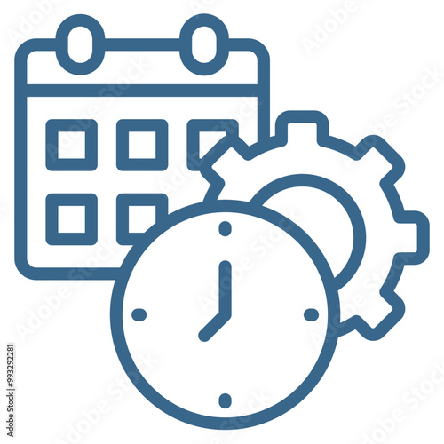 Free Download Time Management Icon Element For Design - GFXLoad