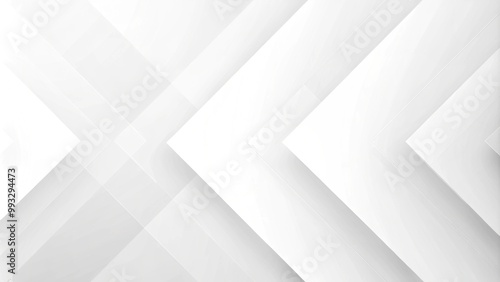 Obraz na płótnie White abstract vector long minimal banner. Light neutral background with arrows and copy space for text. Facebook cover, social media header, web banner. Black Wavy Lines Isolated on White Background w salonie