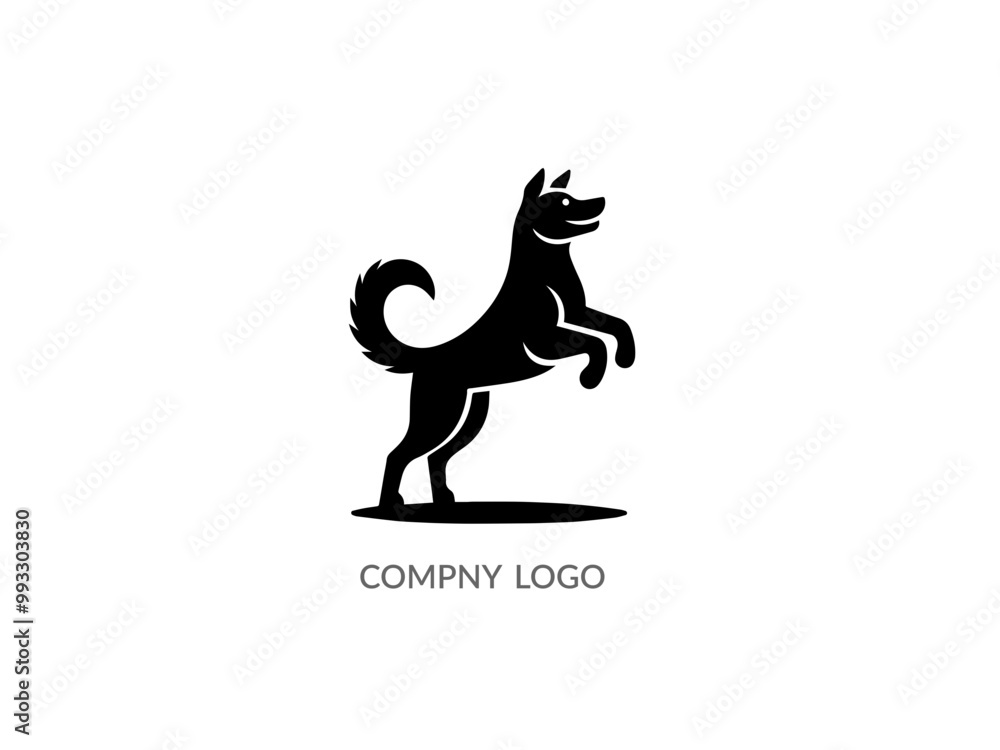 Portrait of a German Shepherd Dog Vector isolated on white and coloring background Dog Silhouettes and dog logo design vector illustration. Portrait of a German Shepherd Dog Vector isolated on white and coloring background Dog Silhouettes and dog logo design vector illustration.