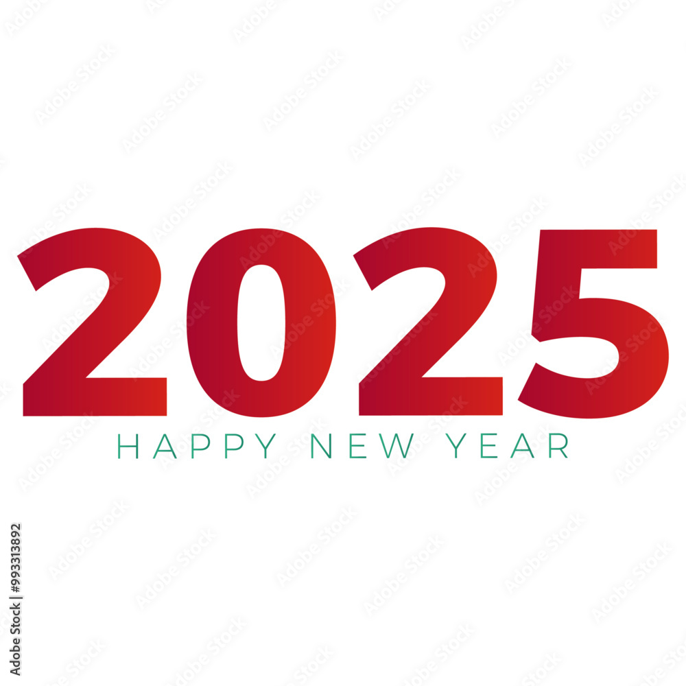 happy new year 2025 red color text with whit background percent new year calendar symbol. happy new year 2025 red color text with whit background percent new year calendar symbol.