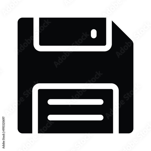 Take a look at this carefully designed floppy disc icon