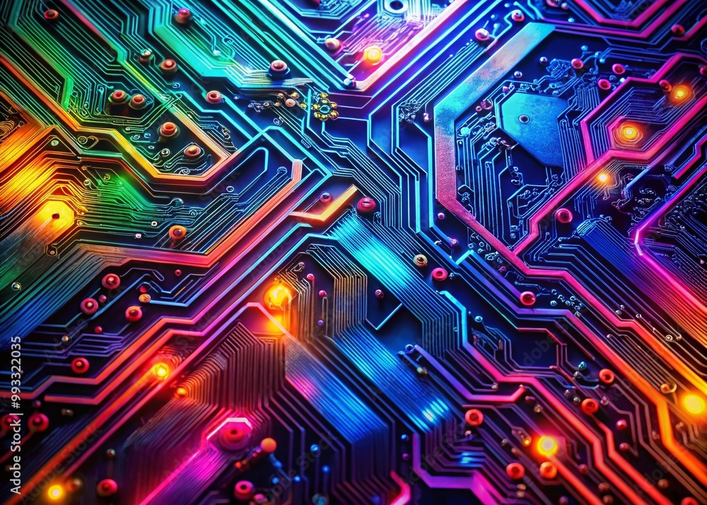Intricate Circuit Pattern Design for Technology Backgrounds and Digital Innovations in Electronics Intricate Circuit Pattern Design for Technology Backgrounds and Digital Innovations in Electronics