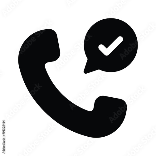 Phone, receiver, telephone vector design, pixel perfect icon