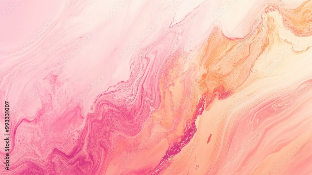 Obraz premium Abstract pink and peach colored texture visually appealing backdrop