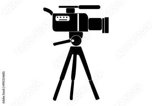 camera and tripod