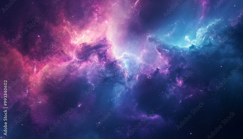 Cosmic Nebula Swirling with Stellar Dust Cosmic Nebula Swirling with Stellar Dust