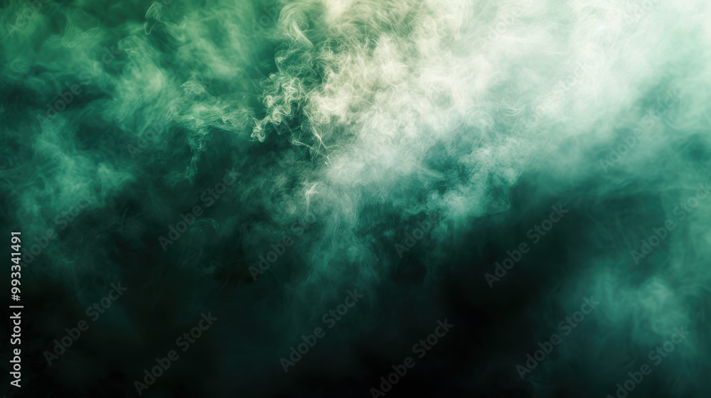 close up horizontal abstract image of a dark green smoke background close up horizontal abstract image of a dark green smoke background