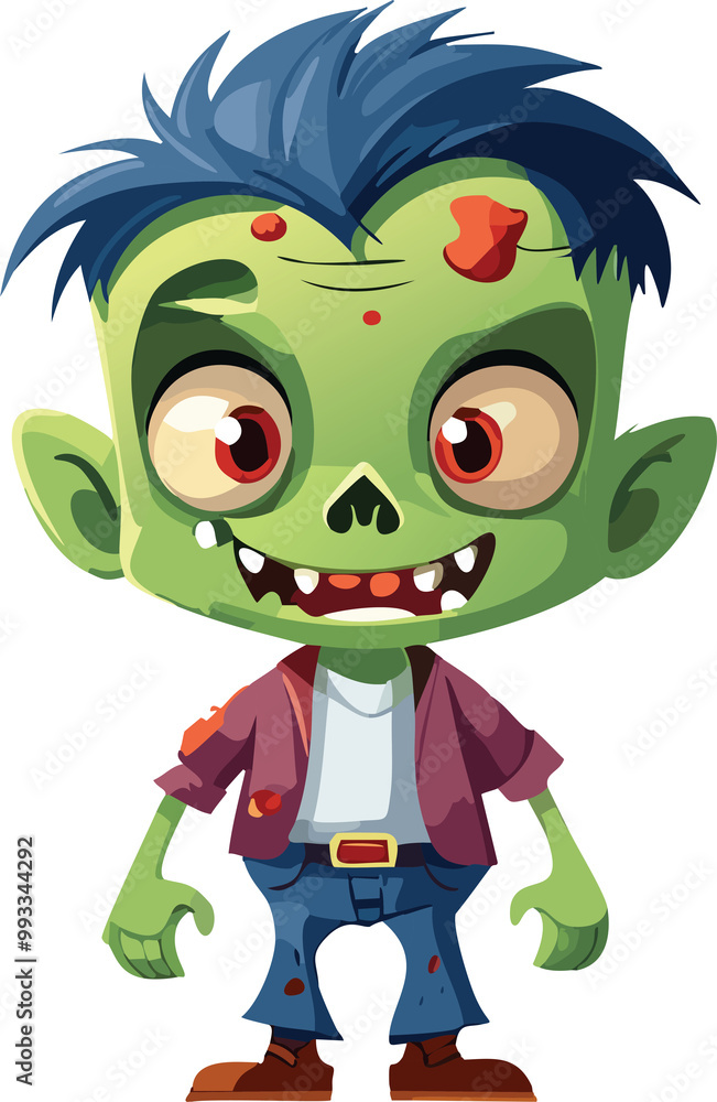 Fototapeta premium Zombie Boy
