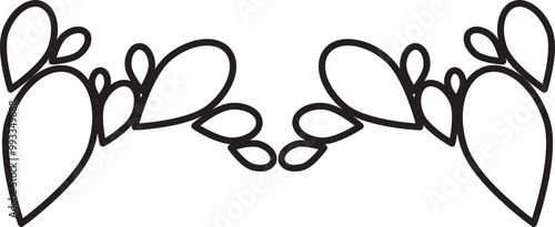 flower petals coloring page