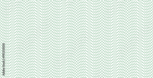 Vector graphic of Seamless geometric pattern. Certificate texture. Watermark banknote pattern. Good for certificate, banknote, money design, currency, note etc.
