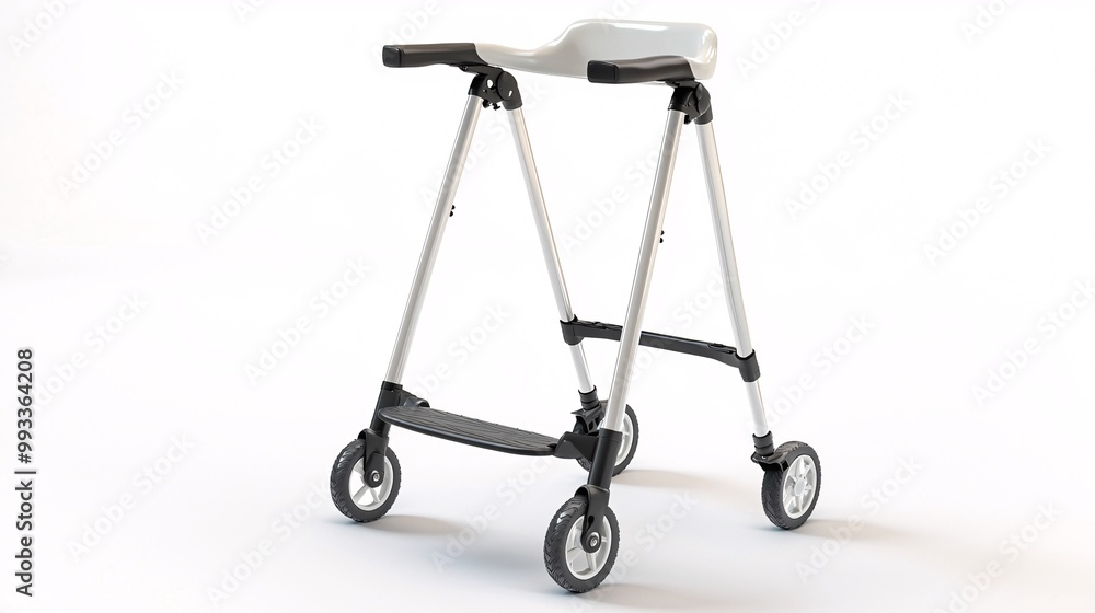 Lightweight Adjustable Walker with Soft Comfort Handle Lightweight Adjustable Walker with Soft Comfort Handle
