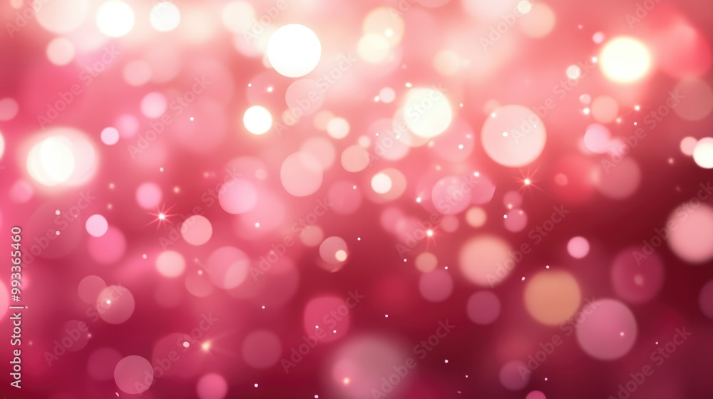 Soft pink abstract background featuring blurred lights and bokeh effect perfect for holiday themes like Christmas and New Year Soft pink abstract background featuring blurred lights and bokeh effect perfect for holiday themes like Christmas and New Year