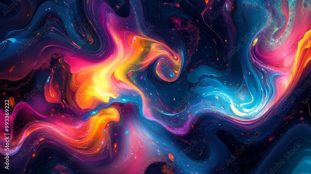 Abstract Galaxy Swirls. Abstract Galaxy Swirls.