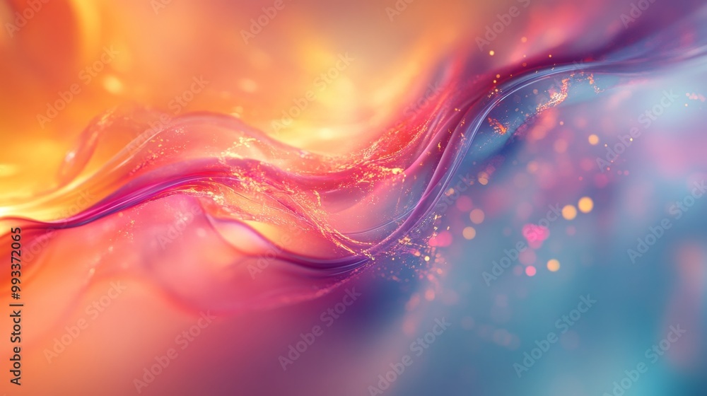 Abstract Flowing Colors. Abstract Flowing Colors.