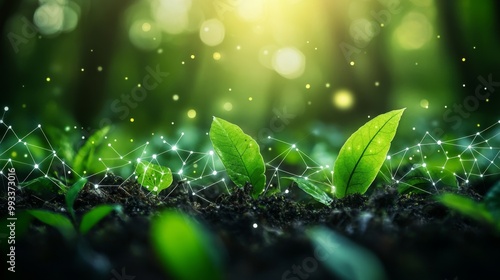 Green Technology Concept.