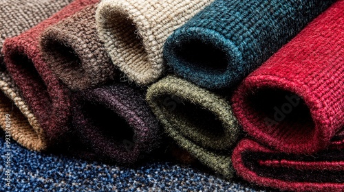 Stylish and versatile carpet mockups designed to showcase intricate patterns and textures in a realistic setting. These mocaps provide a perfect backdrop for showcasing your interior design concepts, 