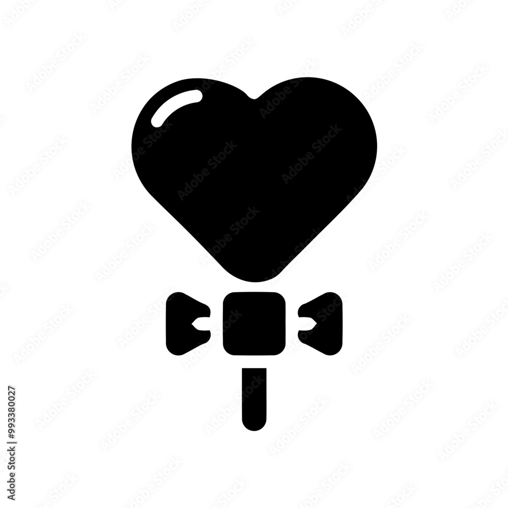 Obraz premium candy glyph icon