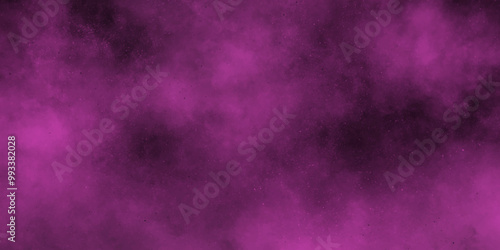 Violet dramatic smoke smoky illustration misty fog cumulus cloud modern vibrant grunge texture. Vector cloud reflection of neon smoke exploding design element. Colorful black and white granite.	
