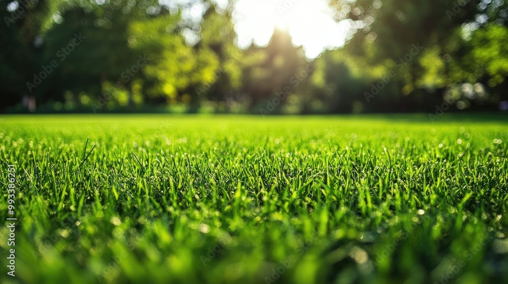 A freshly mowed lawn, with vibrant green grass covering the surface in detail. The perfect sports turf or park backdrop for outdoor activity themes. A freshly mowed lawn, with vibrant green grass covering the surface in detail. The perfect sports turf or park backdrop for outdoor activity themes.