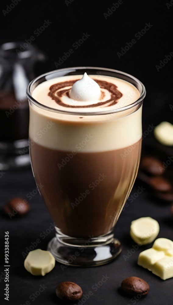 cup of coffee with chocolate cup of coffee with chocolate