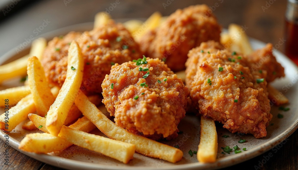 lamb chops with fries lamb chops with fries