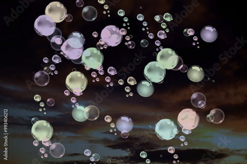 bubbles in the dark