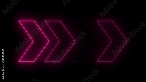Wallpaper Mural Arrow loop animation direction concept. Colorful arrow icon concept. Arrow direction sign animation. Usable in wayfinding and gaming. Torontodigital.ca