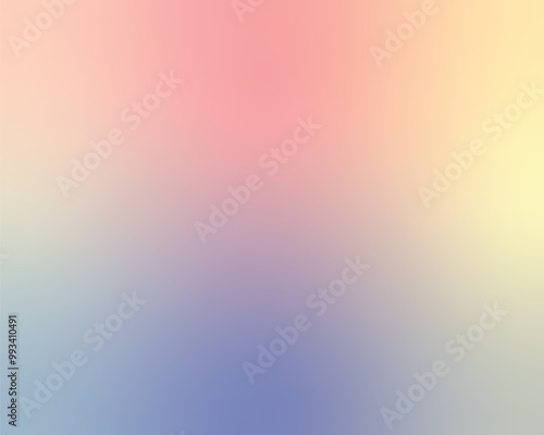 Pastel smooth blend gradient color background or wallpaper EPS vector file for versatile design