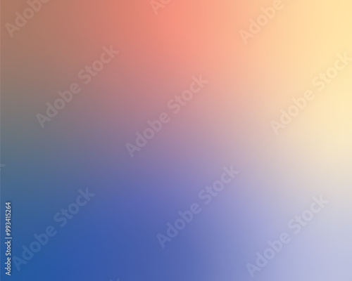 Pastel smooth blend gradient color background or wallpaper EPS vector file for versatile design