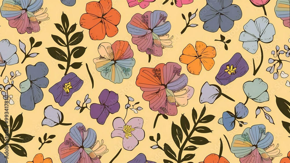 seamless pattern with autumn leaves seamless pattern with autumn leaves