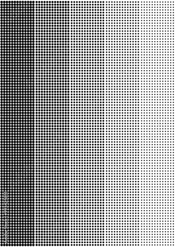 Halftone vet tor gradient effect with a transparent background
