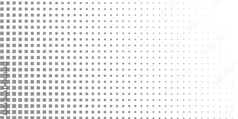Horizontal halftone with grey rhombus pattern background. Vector Illustration. Horizontal halftone with grey rhombus pattern background. Vector Illustration.