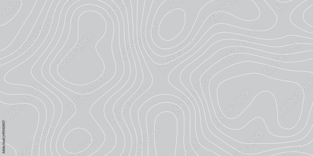 Abstract design with seamless pattern with lines topographic map. geographic mountain relief. the gray on white contours topography stylized height of the lines. geographic contour map paper texture. Abstract design with seamless pattern with lines topographic map. geographic mountain relief. the gray on white contours topography stylized height of the lines. geographic contour map paper texture.