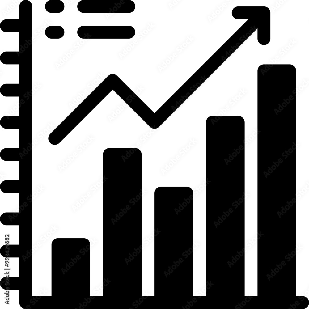 graph, bar chart, analytics, business graph, increase Icon graph, bar chart, analytics, business graph, increase Icon