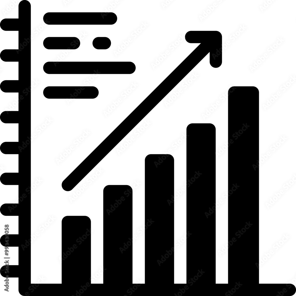 graph, bar chart, analytics, business graph, increase Icon graph, bar chart, analytics, business graph, increase Icon