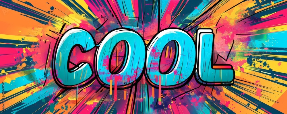 Colorful pop art background with Colorful pop art background with