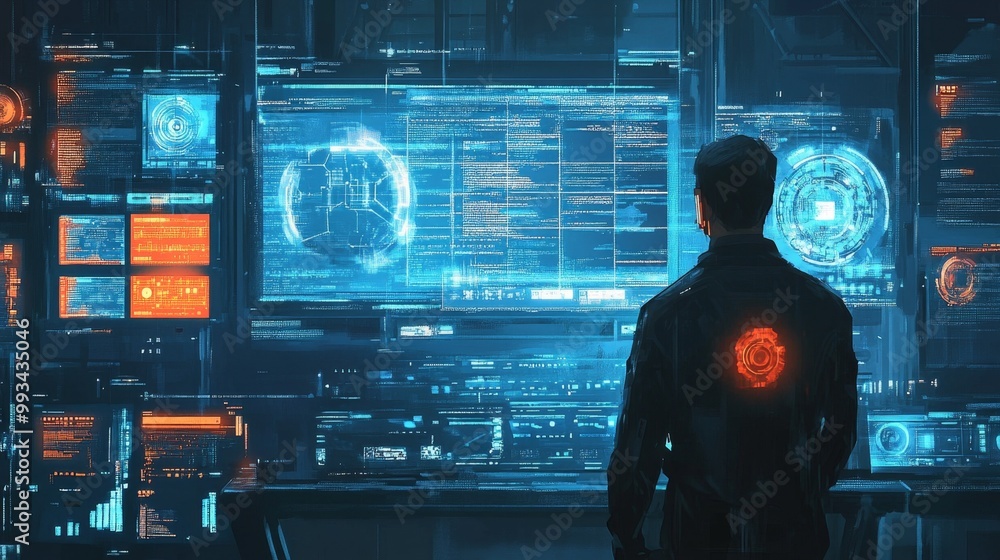 Hacker in Digital World. Hacker in Digital World.