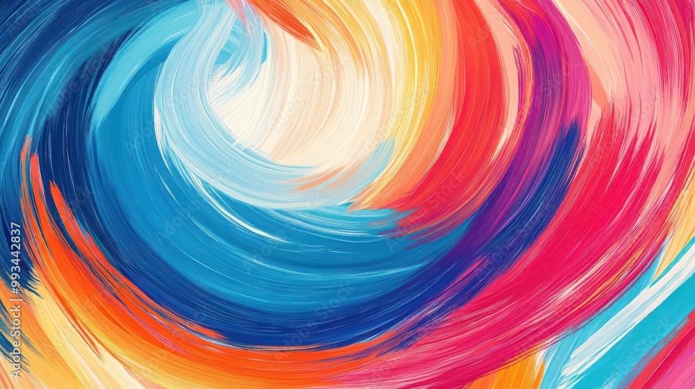 Vibrant swirl of colors in a dynamic abstract painting, showcasing the beauty of artistic expression and creativity. Vibrant swirl of colors in a dynamic abstract painting, showcasing the beauty of artistic expression and creativity.