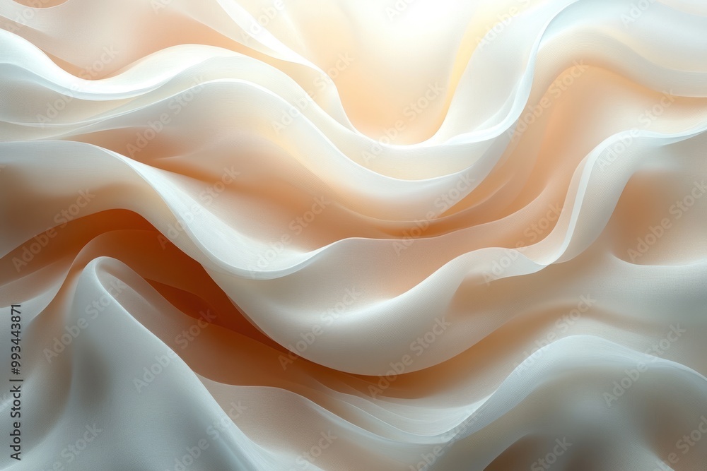 Obraz premium Abstract Draped Fabric Texture