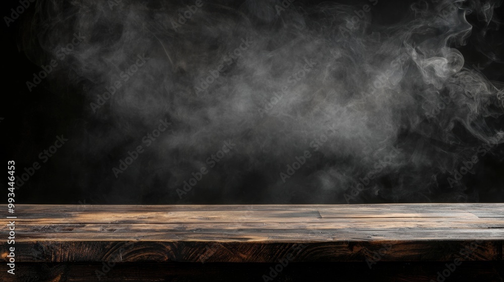 Mysterious Misty Atmosphere with Dramatic Smoke and Foggy Background Mysterious Misty Atmosphere with Dramatic Smoke and Foggy Background