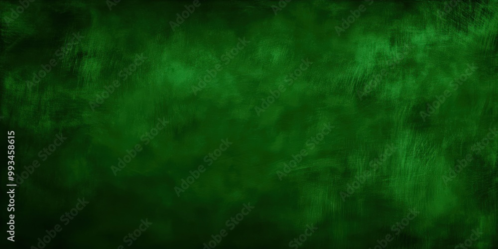 Fototapeta premium Dark Green Chaotic Background for Creative Projects
