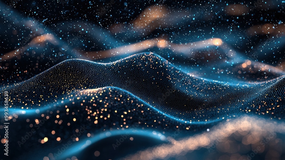 Mesmerizing Celestial Swirls of Cosmic Energy in the Starry Night Sky Mesmerizing Celestial Swirls of Cosmic Energy in the Starry Night Sky