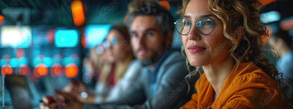 group of people using augmented reality headsets to visualize a project, demonstrating advanced digital teamwork tools group of people using augmented reality headsets to visualize a project, demonstrating advanced digital teamwork tools