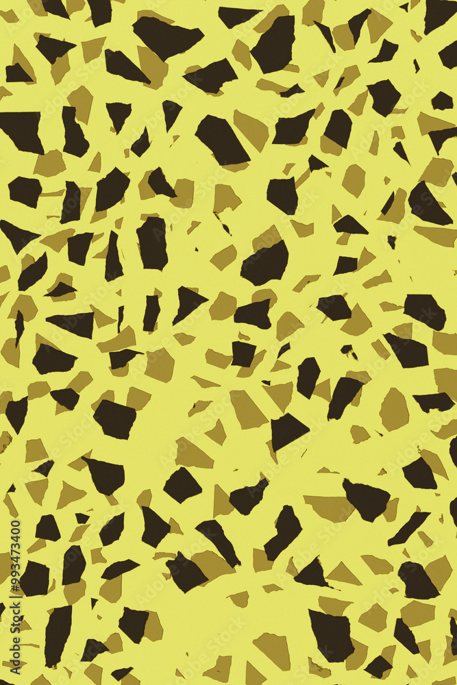 Obraz premium yellow terrazzo pattern wallpaper background