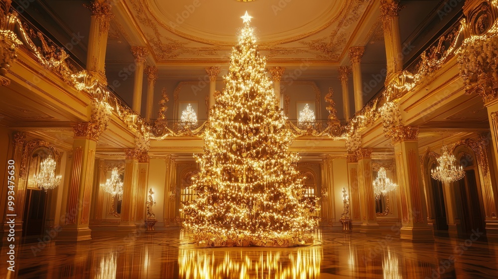 Obraz premium Christmas Tree Palace.