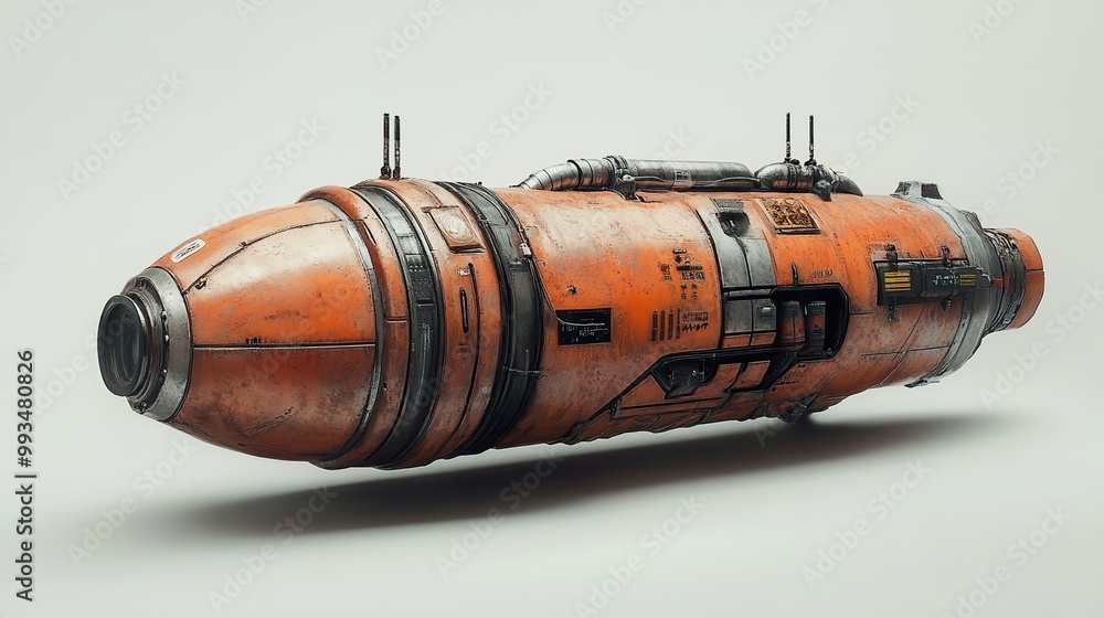 Futuristic Spaceship Design: A 3D Rendered Concept Futuristic Spaceship Design: A 3D Rendered Concept